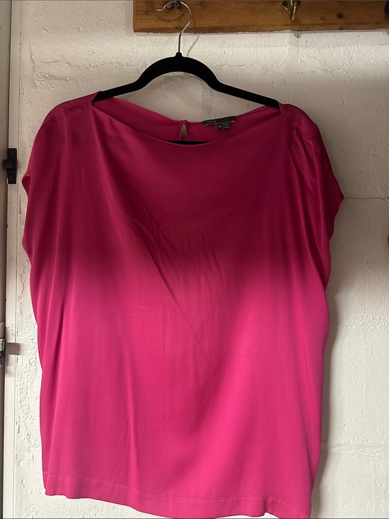 Vince Tops - Vince Fuchsia Boatneck Blouse
